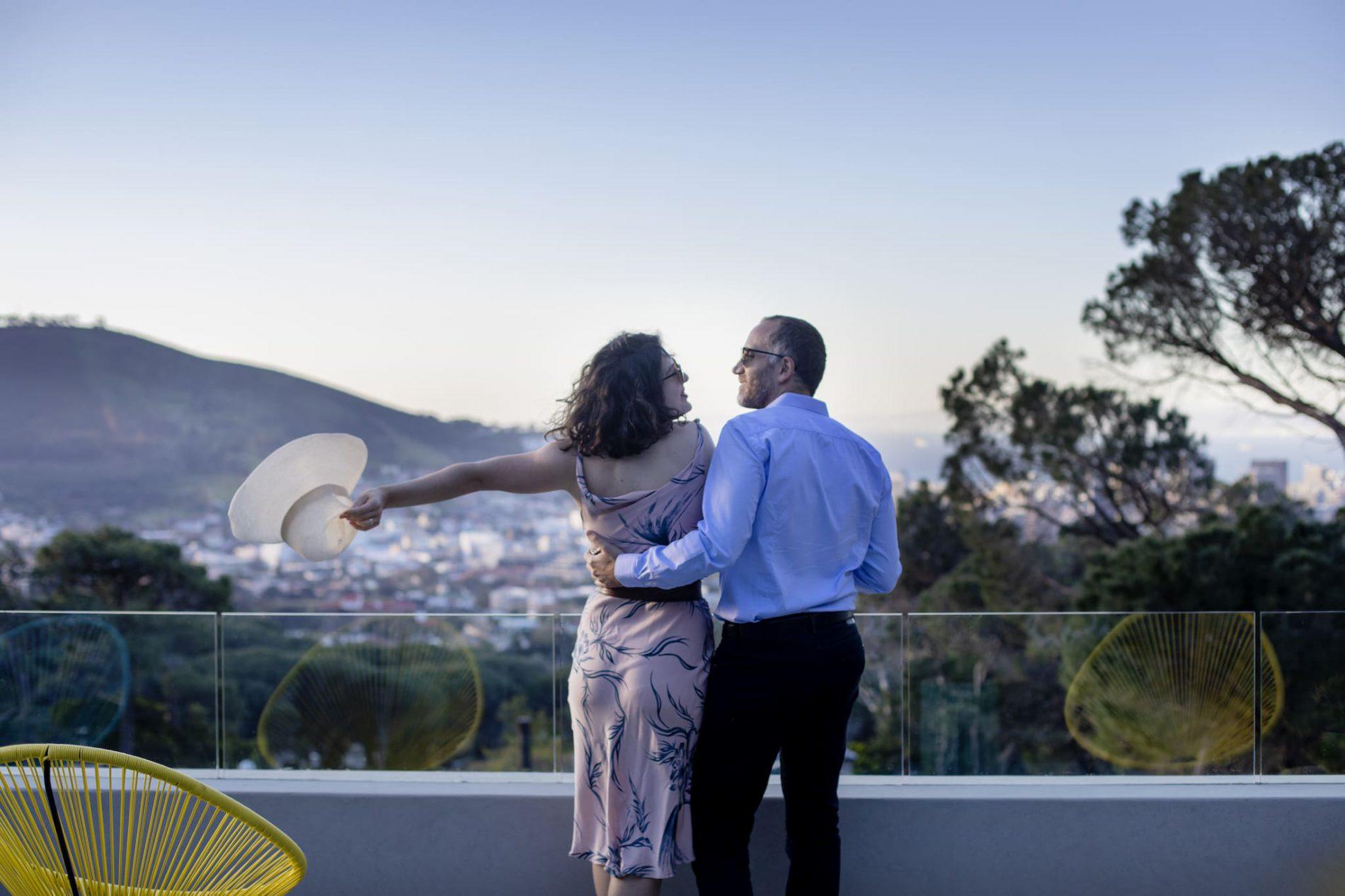 Las increíbles vistas desde el bar y terraza de la azotea de Camissa House