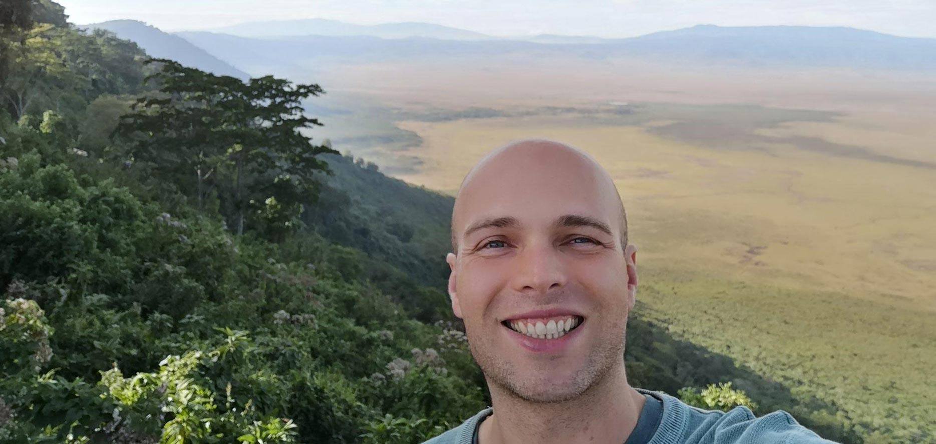 Glen in Tanzania